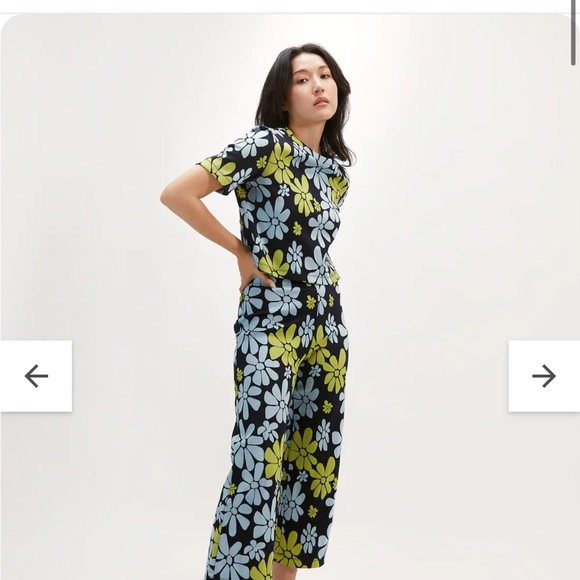 Flower print Pants and top - Picture 1 of 4